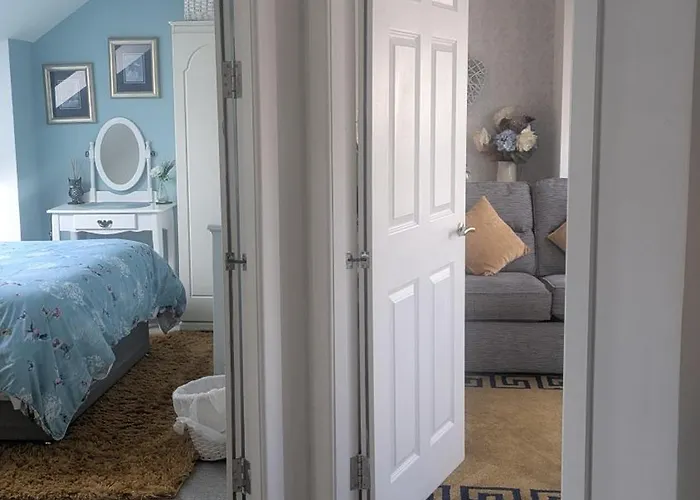 Village Life- Private Attic Suite - Living Room, Bedroom And Bathroom